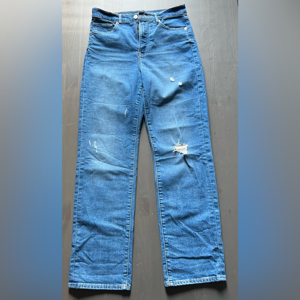 Express straight legged jeans